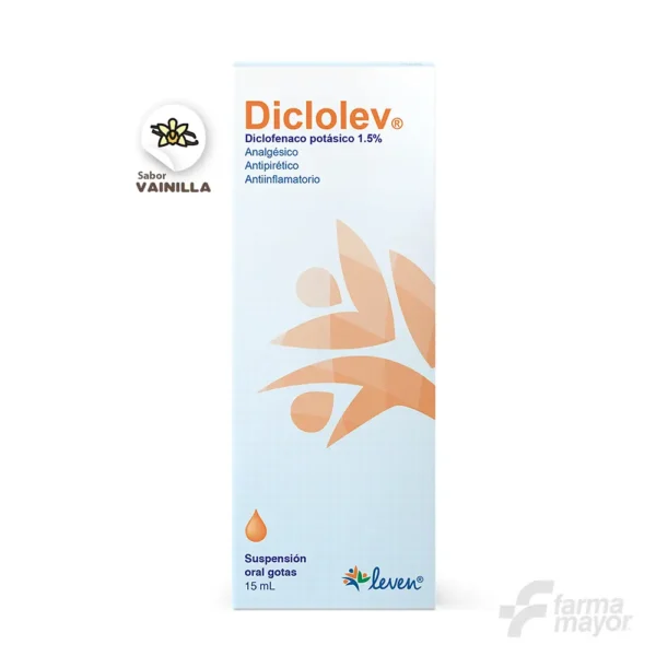 DICLOLEV GOTAS 1.5% X 15ML