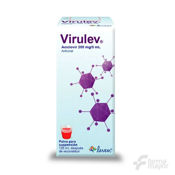 VIRULEV SUSPENSION 200 MG X 125 ML.