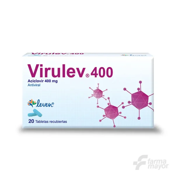 VIRULEV TABLETA 400 MG X 20