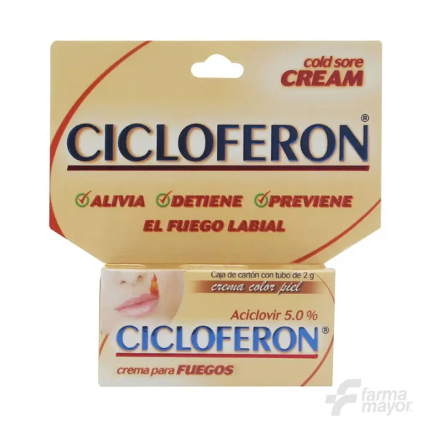 CICLOFERON COLOR PIEL CREMA TOPICA X 2 GRS