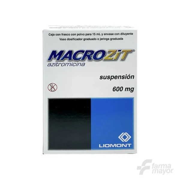 MACROZIT SUSPENSION 600 MG 15 ML