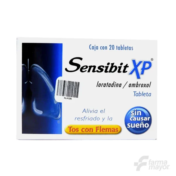 SENSIBIT XP TABLETAS 5/30MG X 20