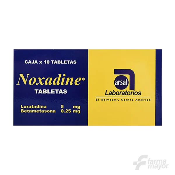 NOXADINE TABLETAS x 10