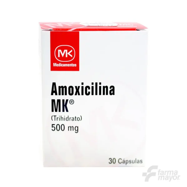 AMOXICILINA MK 500 X 1CAPS. (CAJA DE 30)