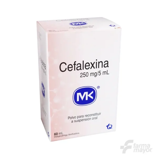 CEFALEXINA MK 250 MG X 60 ML.