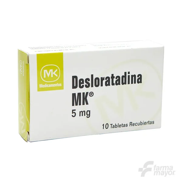 DESLORATADINA MK TABLETAS 5MG X 10