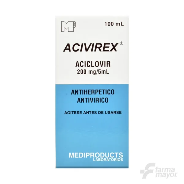 ACIVIREX SUSPENSION X 100 ML