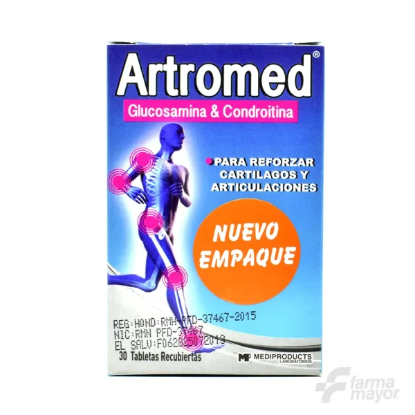 ARTROMED TABLETAS 500MG X 30