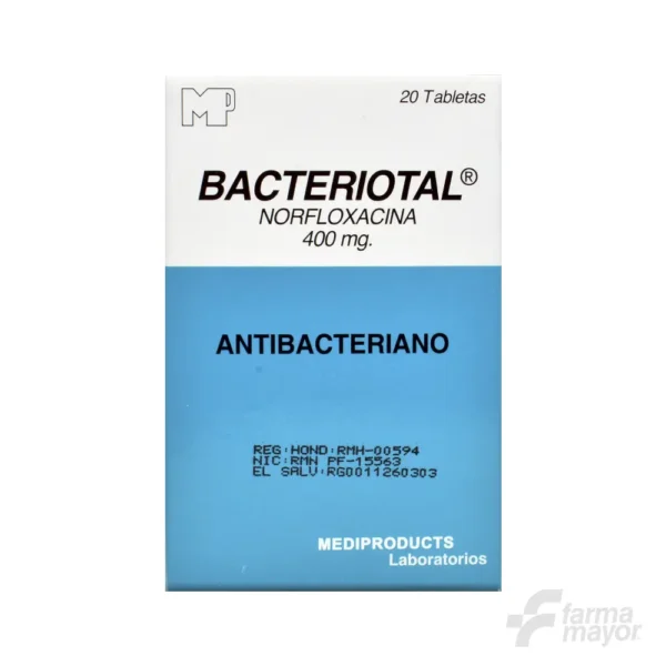 BACTERIOTAL 400 MG X 20 TAB.