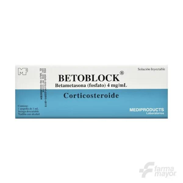 BETOBLOCK 4MG X 1 AMP.