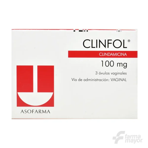 CLINFOL 100MG X 3 OVULOS VAG.