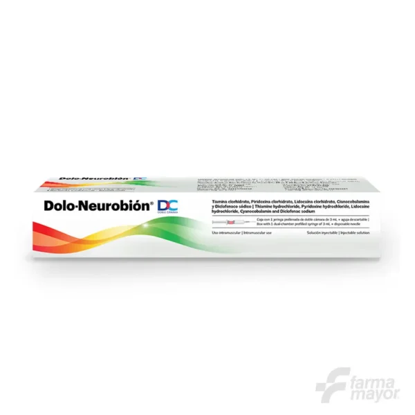 DOLO-NEUROBION Doble Camara Jeringa x 1