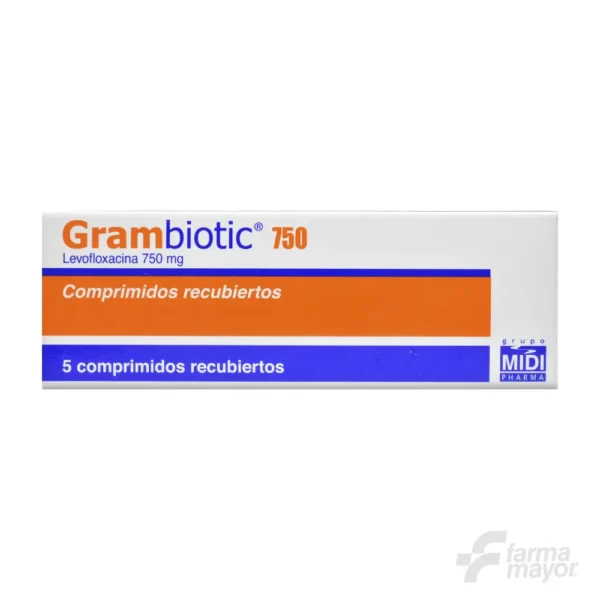 GRAMBIOTIC TABLETAS 750MG x 5