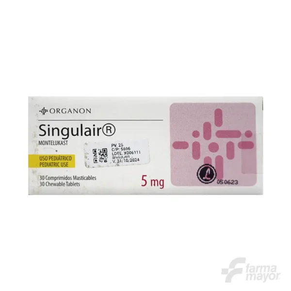 SINGULAIR 5 MG X 30 TABS