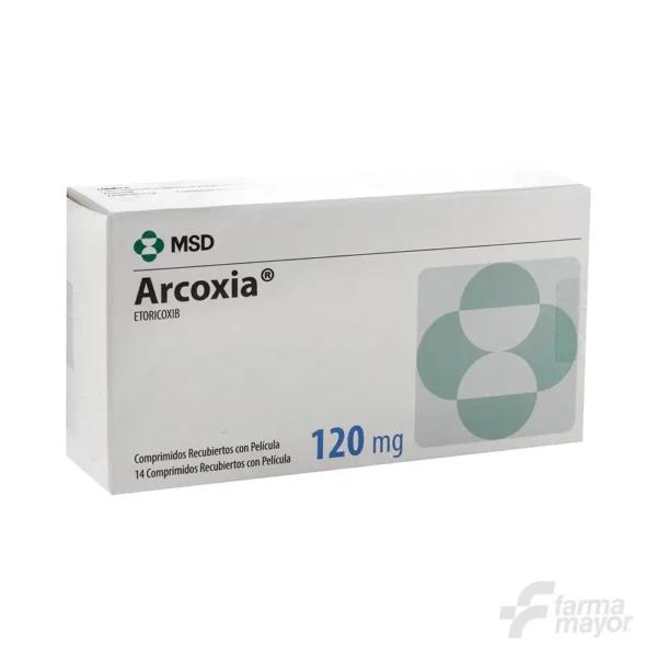 ARCOXIA COMPRIMIDOS 120MG X 14