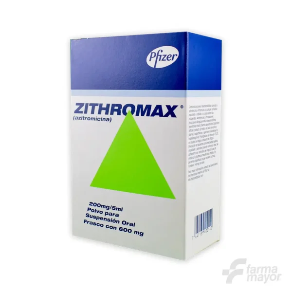 ZITHROMAX SUSPENSION 600 MG.