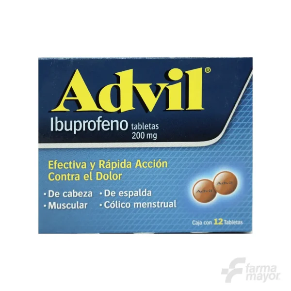 ADVIL GRAGEAS 200MG X 12