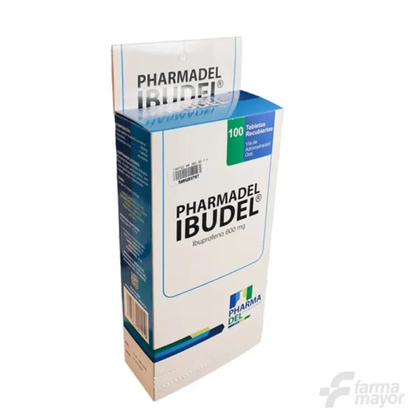 IBUDEL TABLETAS 600MG X 1 (CAJA DE 100 UNIDADES)