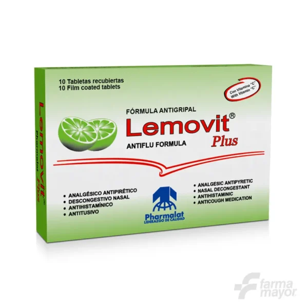 LEMOVIT PLUS NF TABLETAS x 10