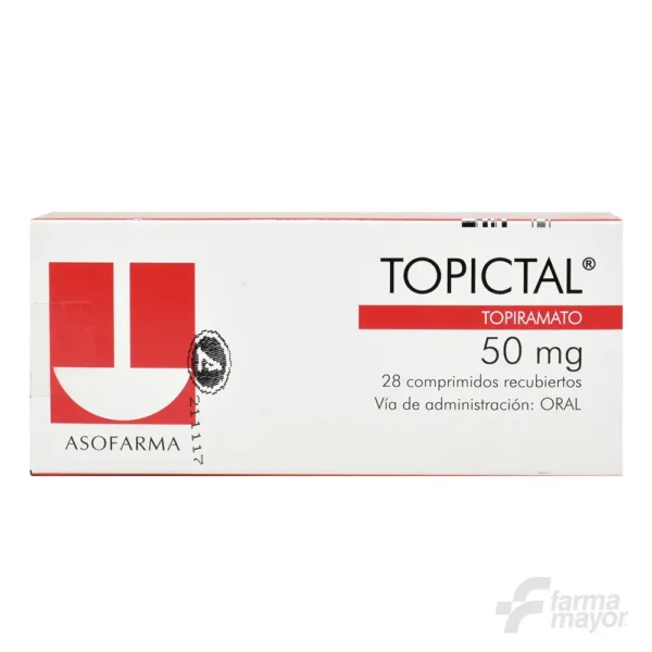 TOPICTAL COMPRIMIDOS 50 MG X 28