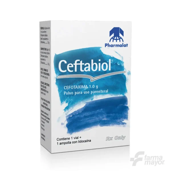 CEFTABIOL VIAL x 1