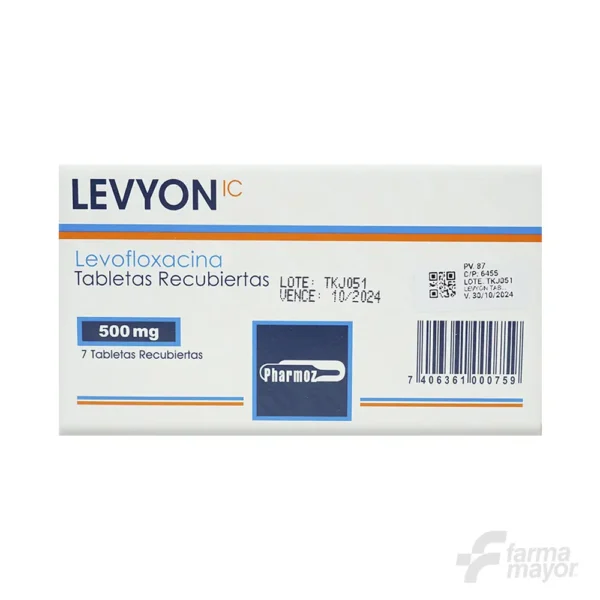 LEVYON TABLETAS 500MG X 7