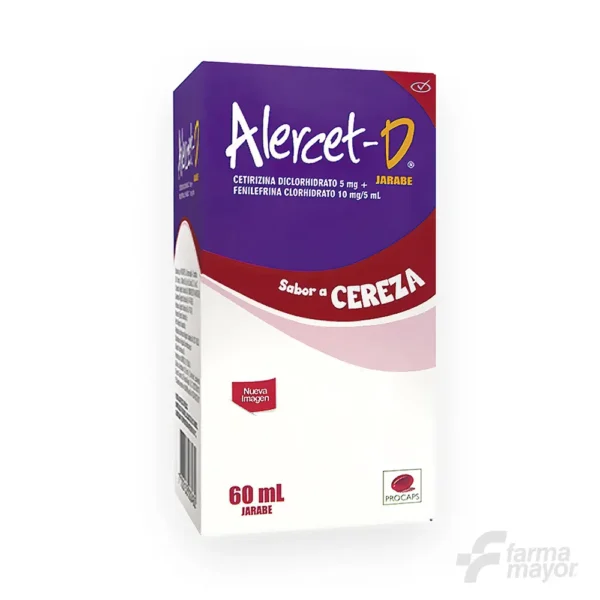 ALERCET D JARABE 5/10MG/5ML x 60ML