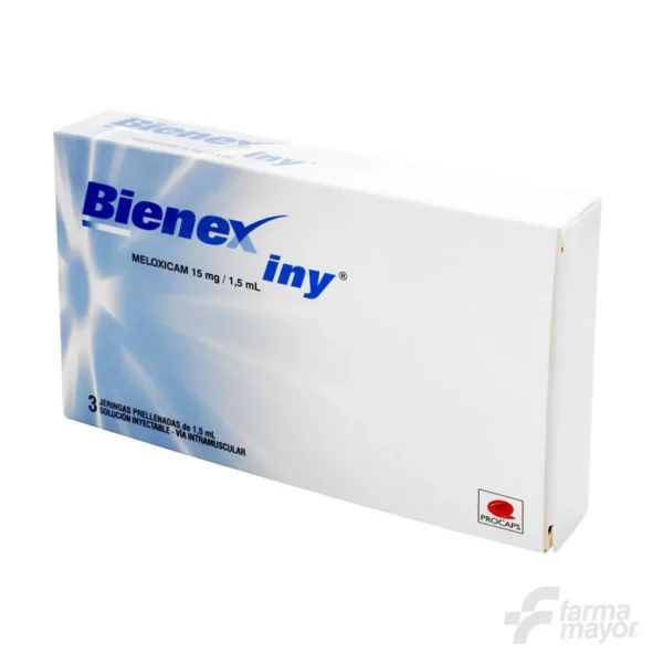 BIENEX JERINGA PRELL. 15MG 1.5ML X 3 AMP