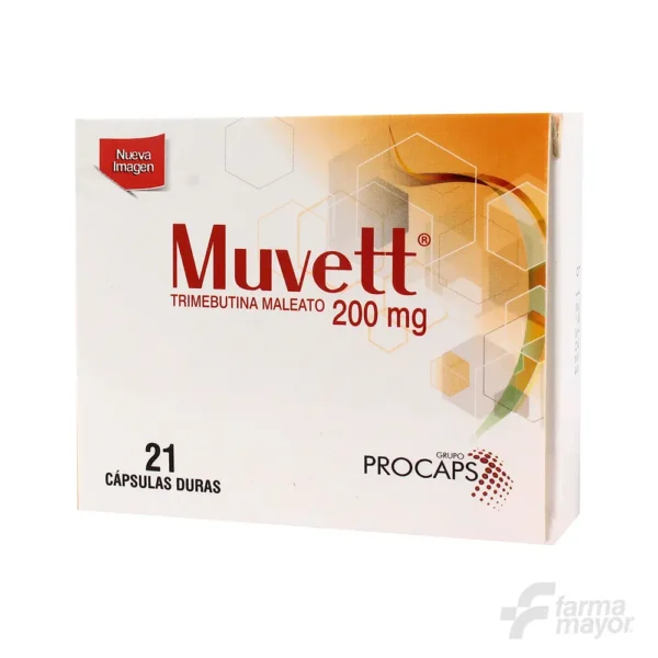 MUVETT 200MG X 21 CAPS (I)