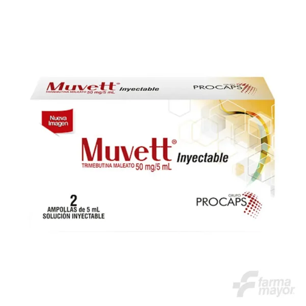 MUVETT AMP INY 50MG/5ML X2