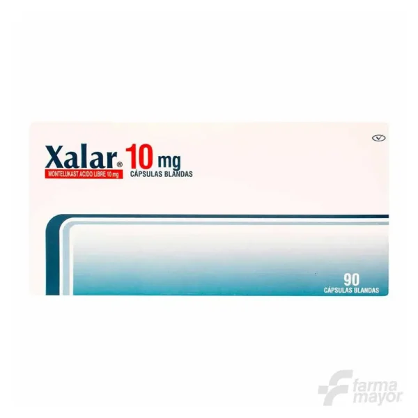 XALAR CAPSULAS 10MG x 10 (CAJA DE 9 BLISTER)