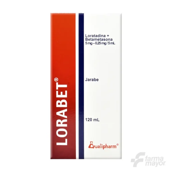 LORABET JARABE 5MG/0.25MG X 120ML