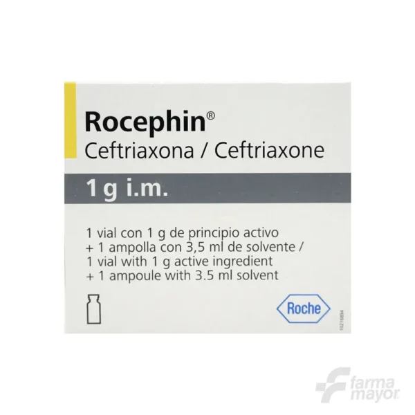 ROCEPHIN AMPOLLA 1G IM x 1