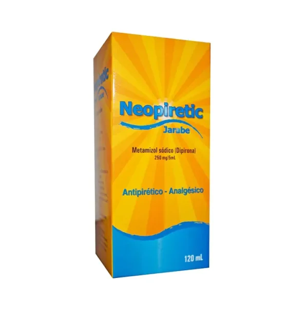 NEOPIRETIC JARABE 250MG /5ML X 120ML