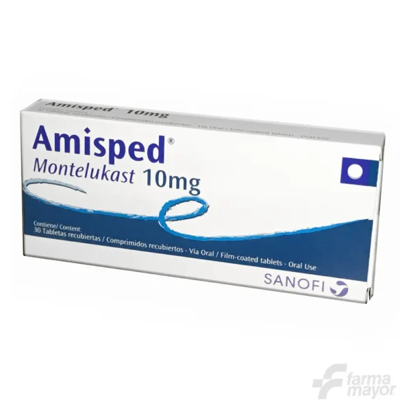 AMISPED TABLETAS MASTICABLES 10MG x 30