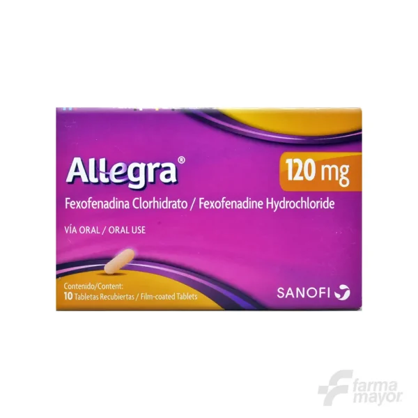 ALLEGRA 120 MG X 10 COMP.