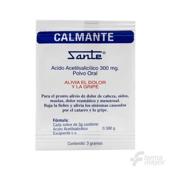 CALMANTE SANTE SOBRES BOLSA X 1 (BOLSA DE 100)