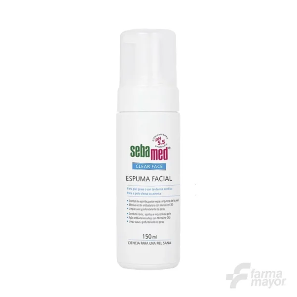 SEBAMED CLEAR FACE ESPUMA 150 ML.