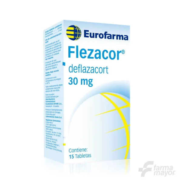 FLEZACOR TABLETAS 30MG X 15