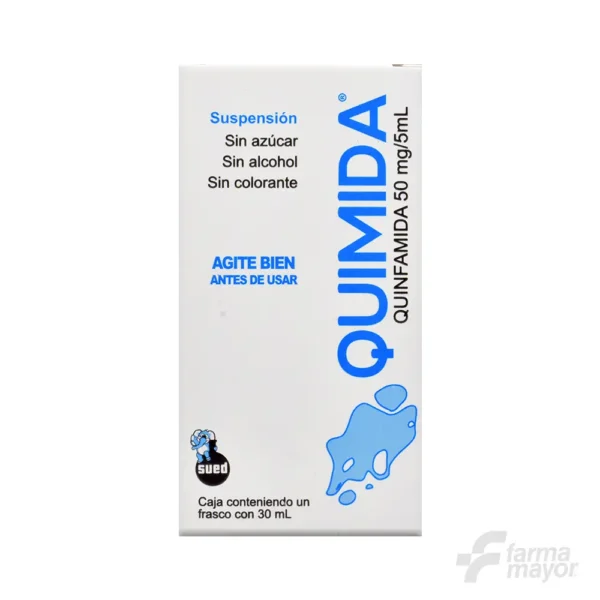 QUIMIDA SUSPENSION 50MG/5ML X 30ML