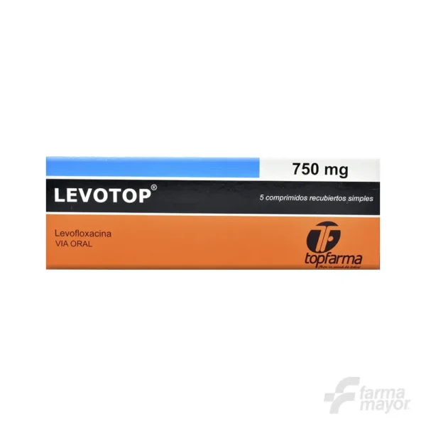 LEVOTOP COMPRIMIDOS 750MG x 5