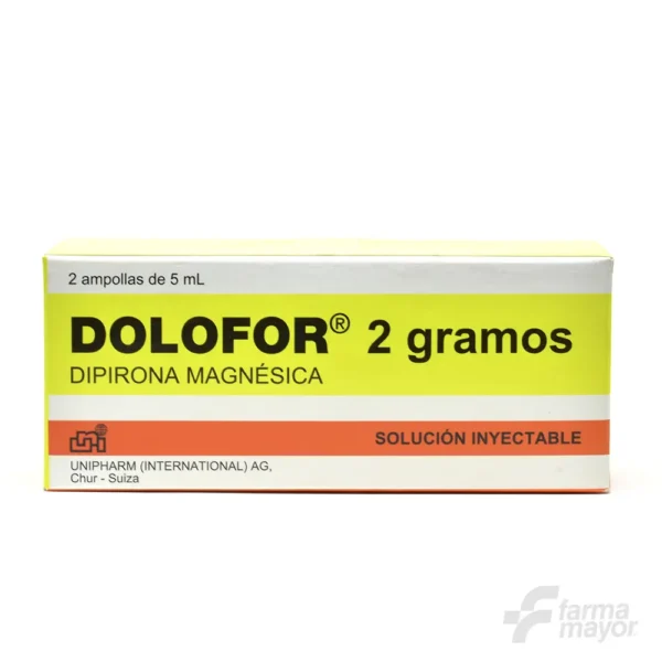 DOLOFOR 2 GRS. AMP. 5 ML. X 2