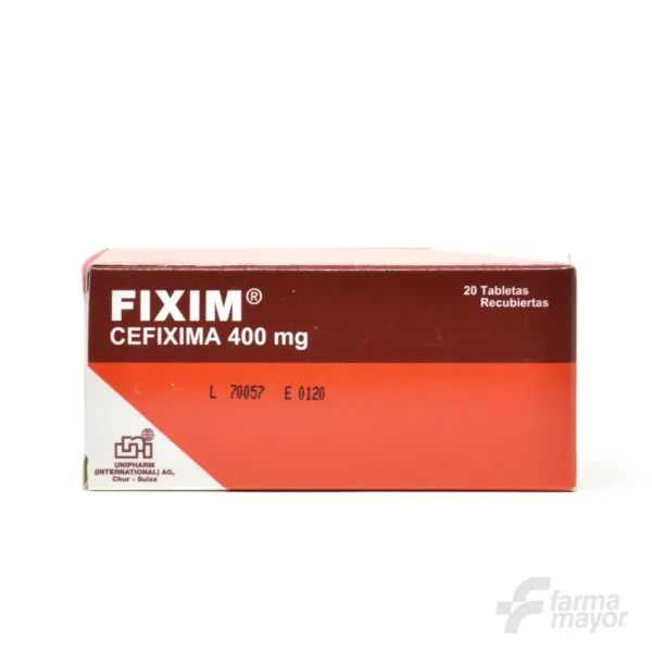 FIXIM 400MG X 1 TABS. (CAJA DE 20 TAB)