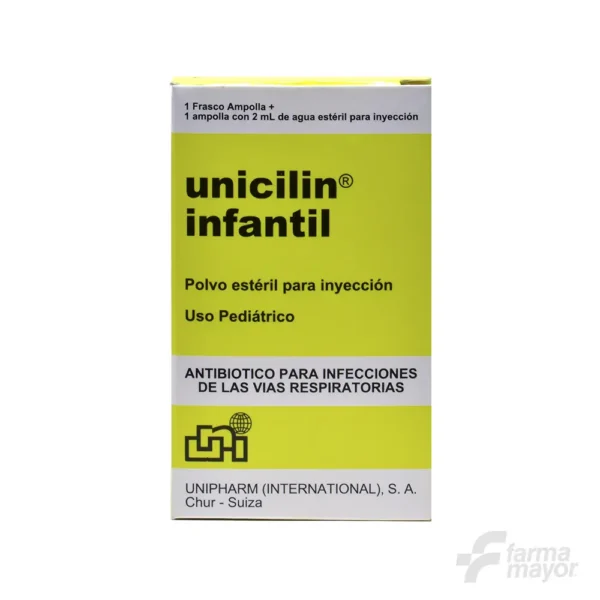 UNICILIN INFANT AMP AGUA ESTERIL