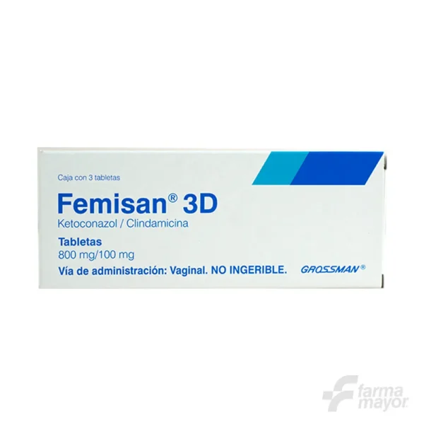 FEMISAN 3D TABLETAS X 3