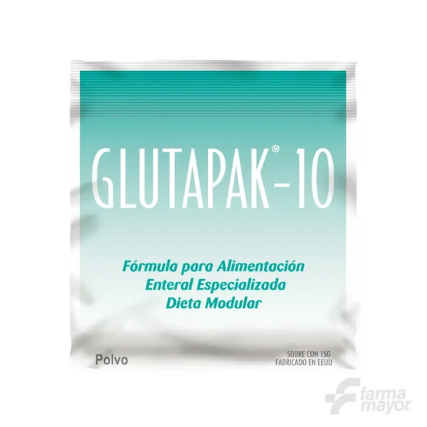 GLUTAPAK-10 POLVO SOBRE x 15G (SQ)