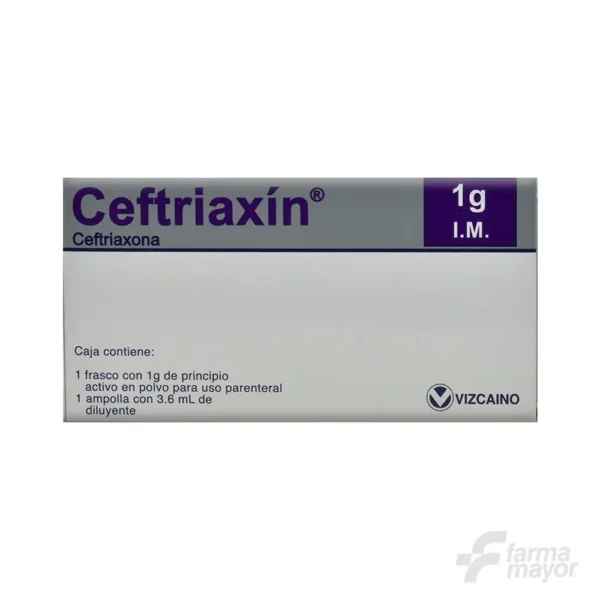 CEFTRIAXIN 1G I.M. X 1 VIAL