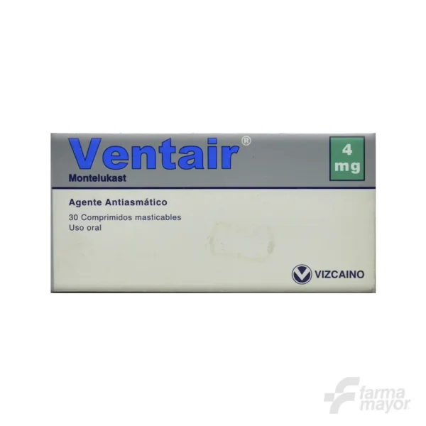 VENTAIR COMPRIMIDOS MASTICABLES 4MG X 30