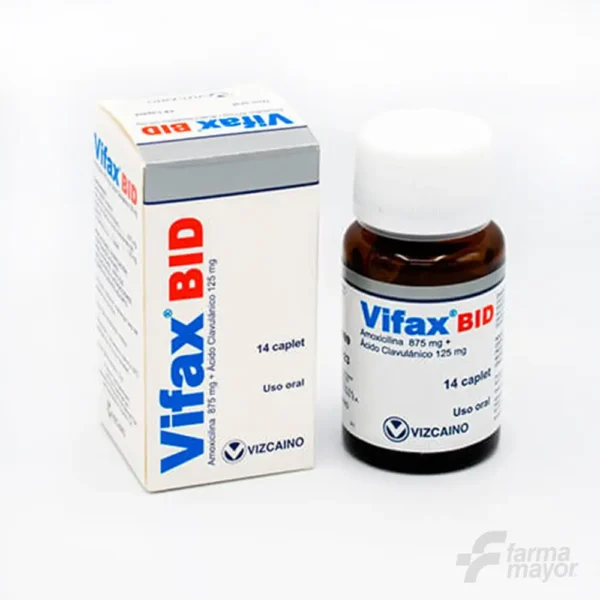 VIFAX BID COMPRIMIDOS 875/125MG x 14