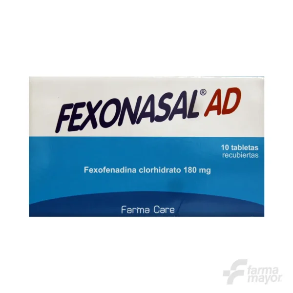 FEXONASAL AD TABLETAS 180MG X 10